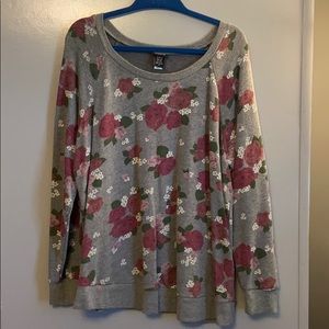Torrid Floral Sweater